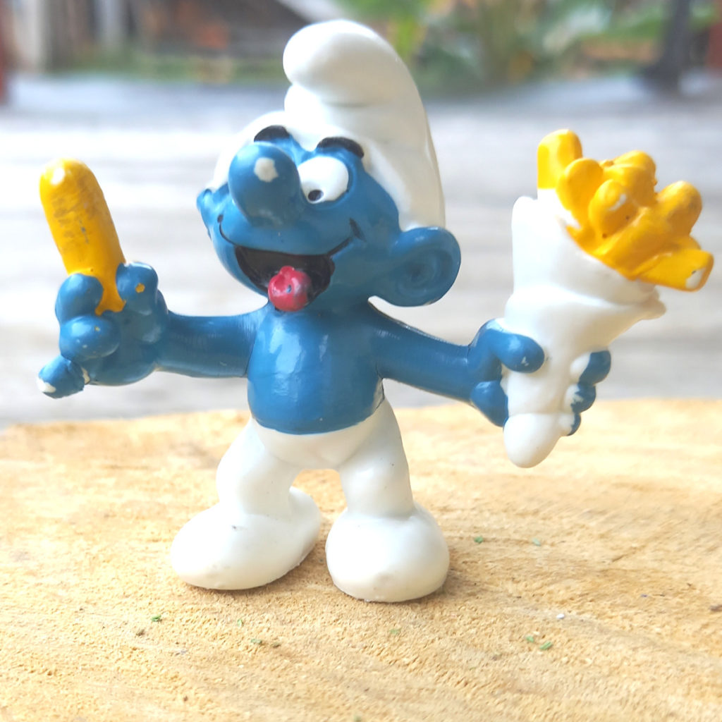 20131 French Fries Smurf (Pommes Frites Schlumpf) - Willow Bank ...