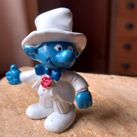 20413 Groom Smurf (Bräutigam Schlumpf)