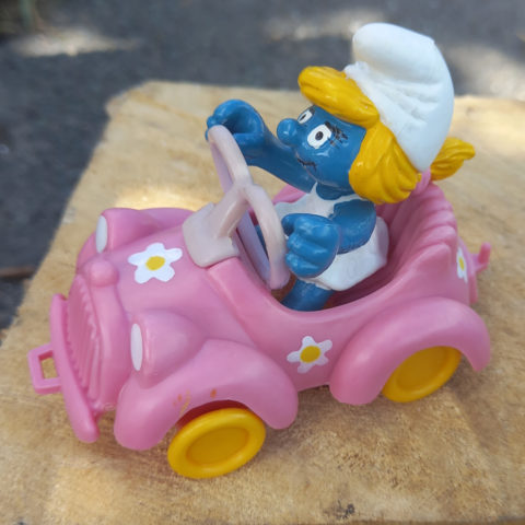 40241 Car Smurfette (Schlumpfinchen Im Rosa Auto)