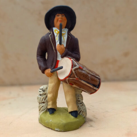 The Drummer (Hand-Painted Terracotta Figurine made by Gilli) #1