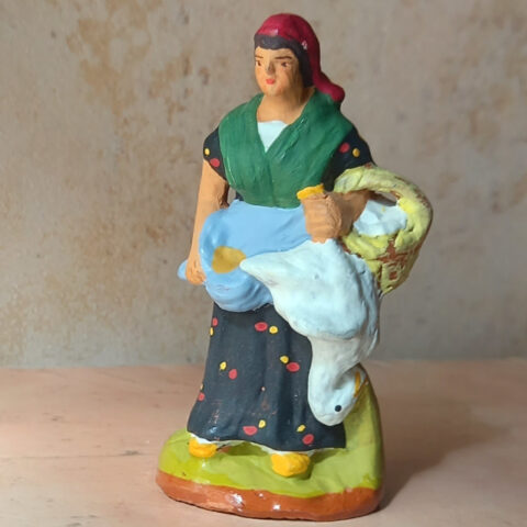 Woman Carrying Goose (Figurine made by Paul Fouque) #28