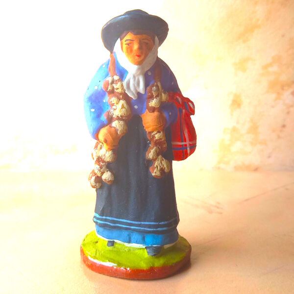 Lady Carrying Garlic (Figurine made by Paul Fouque) #29