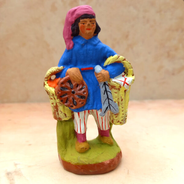 Bartholomew (silly farmhand) Fouque (Hand-Painted Figurine made by Paul Fouque) #8