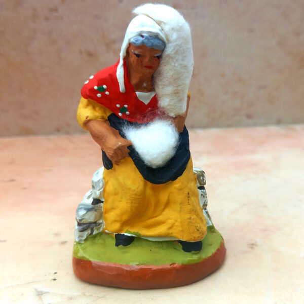 Spinning Woman, Fouque (Figurine made by Paul Fouque) #37