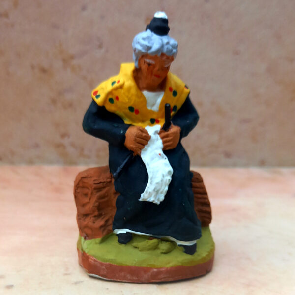 Knitting Woman, Fouque (Figurine made by Paul Fouque) #40