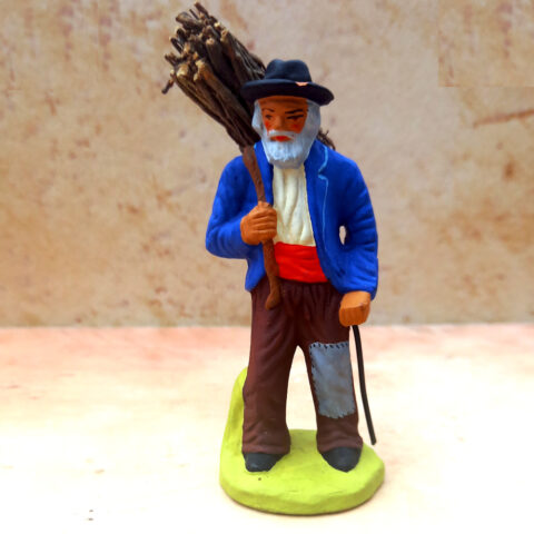 Old Man Carrying Wood (Figurine made by Roger Jouve) #46