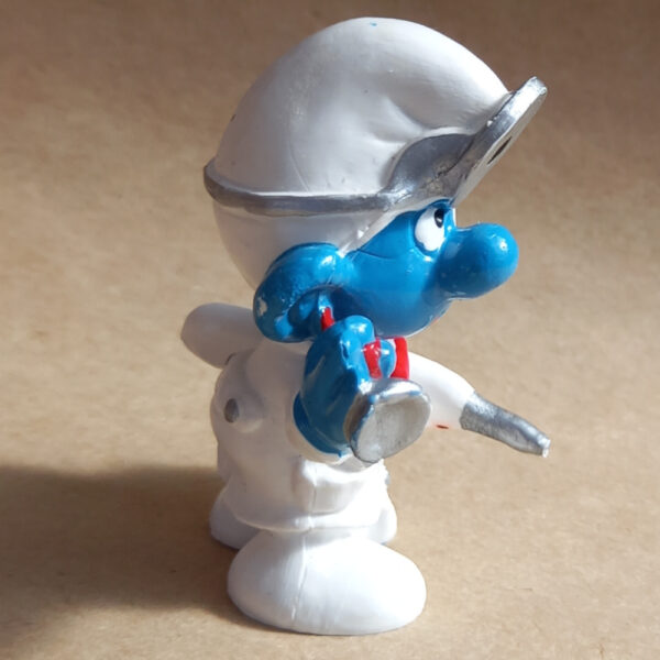 20037 Doctor Smurf with Blue Thermometer (Arzt Schlumpf) #3 - Image 4