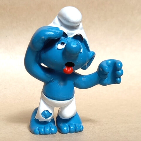 40246 River Raft Smurf (Schlumpf auf Floss)